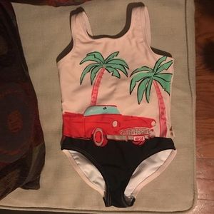 Kate Spade NY Road Trip one piece swimsuit